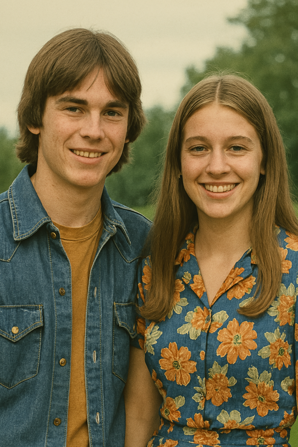 Before: two-person portrait